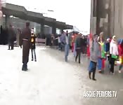 Bad weather, good boobs