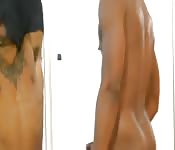 Hot latino fucks a cute black boy