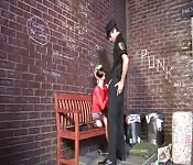 Long white cock goes in deep