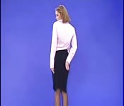 La secrétaire excitée enlève tout