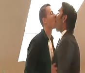 Hot lawyers fucking on bed