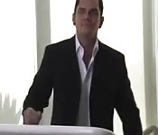 The face of an orgasm